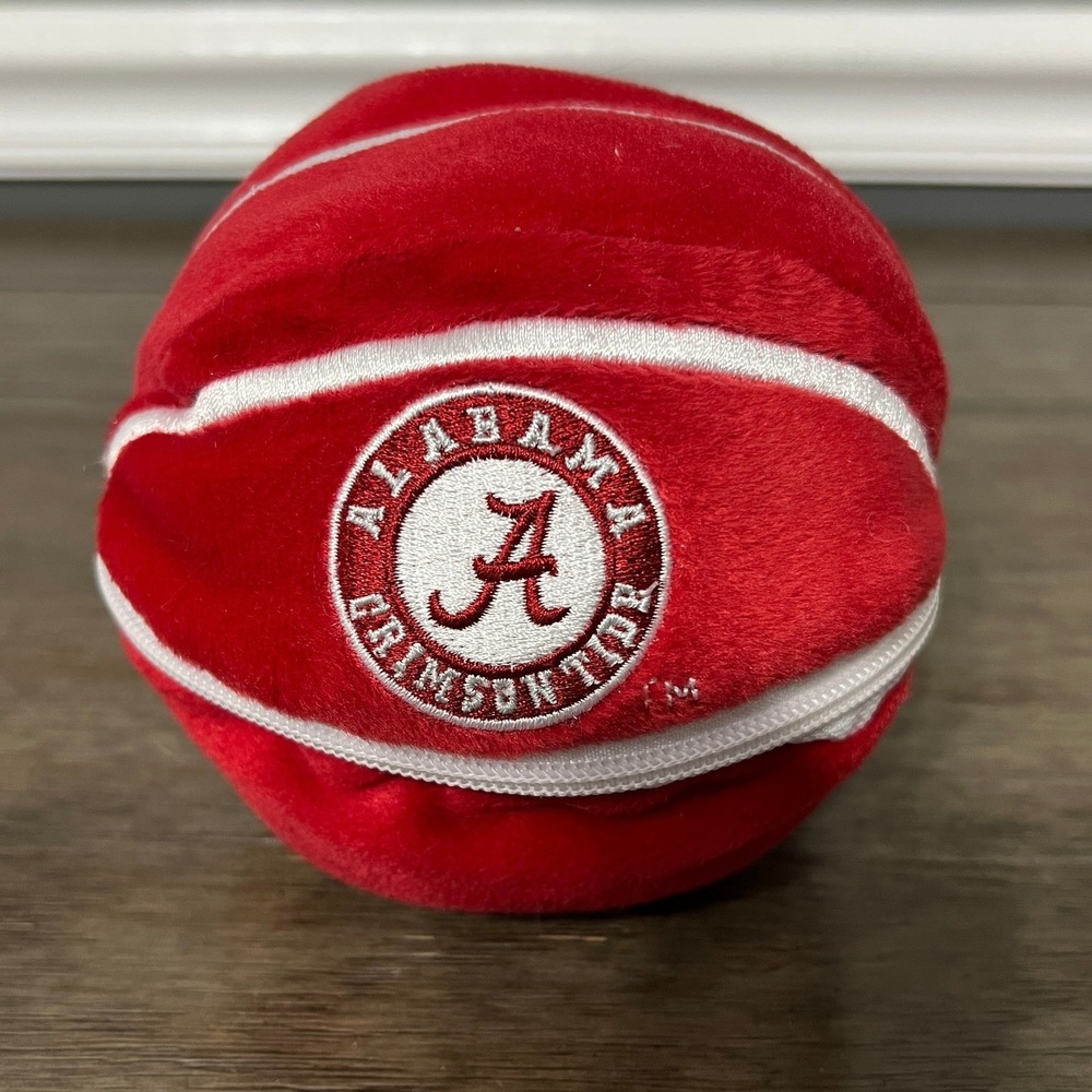 Alabama‎ Crimson Tide Plushland Bear in Basketball Case Ball Stuffed Toy